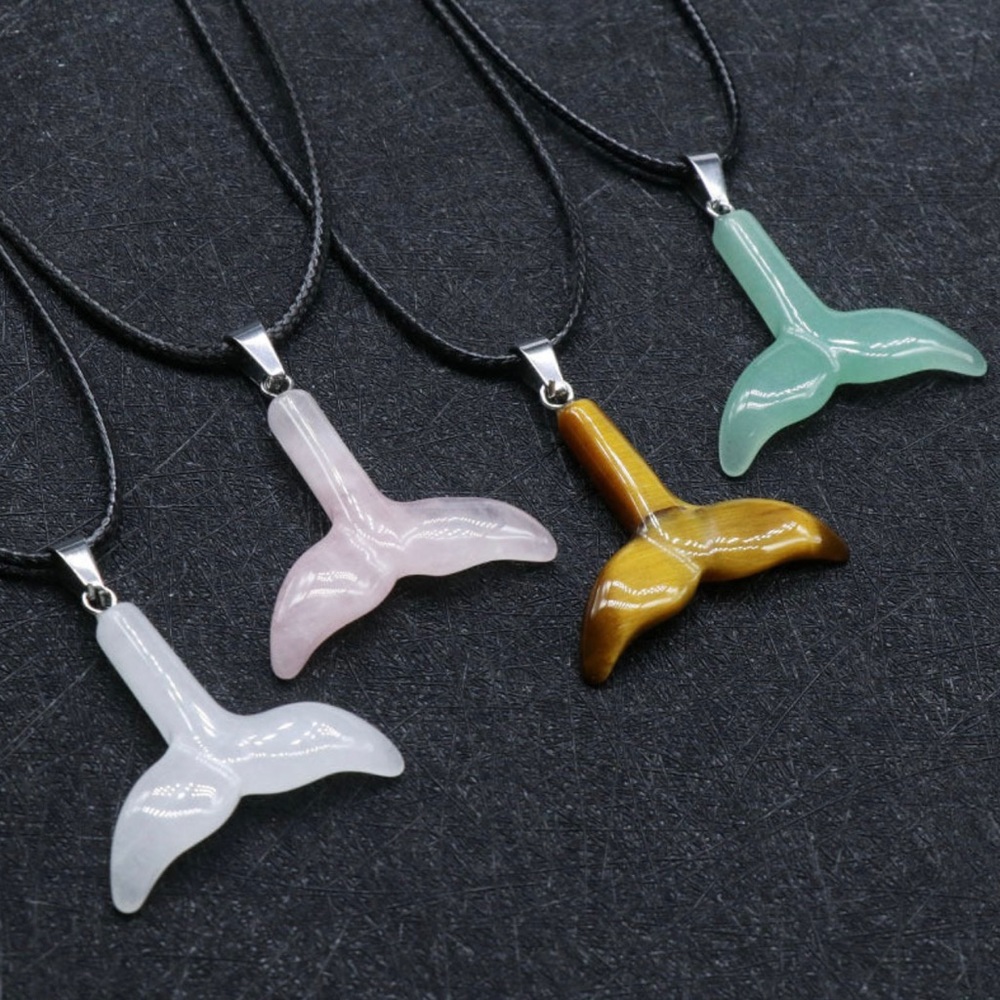 Crystal Fishtail Necklaces